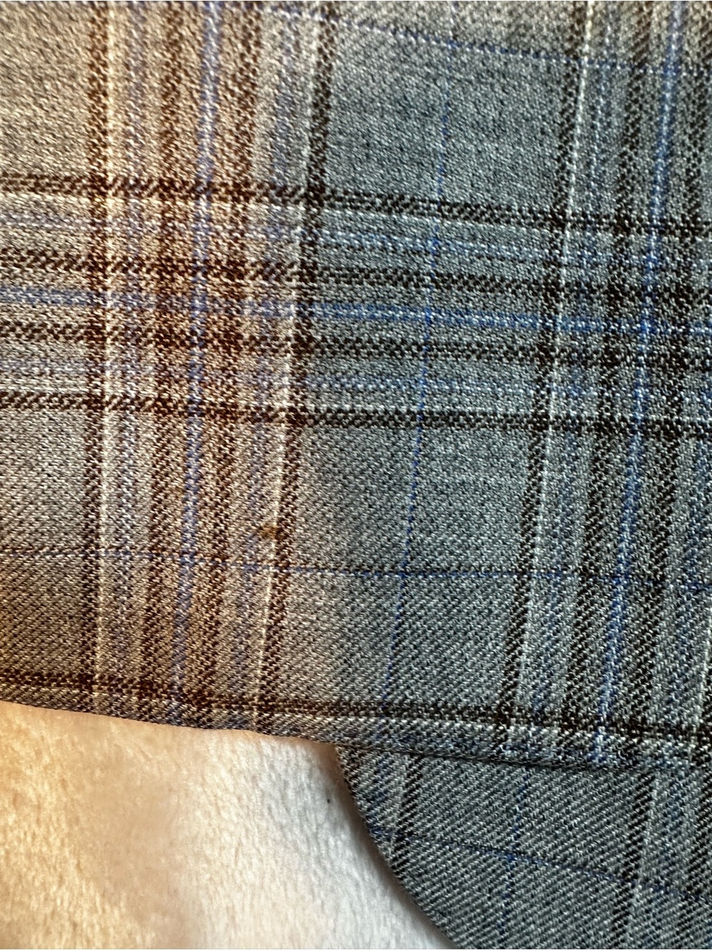 Armani Collezioni Light Gray Plaid Sport Coat - Picture 9 of 14